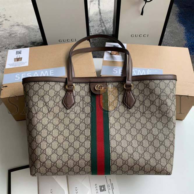 GUCCI OPHIDIA GG MEDIUM TOTE 631685  (38*28*14cm)